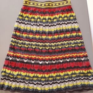 M by Missoni Multicolor Mini Skirt